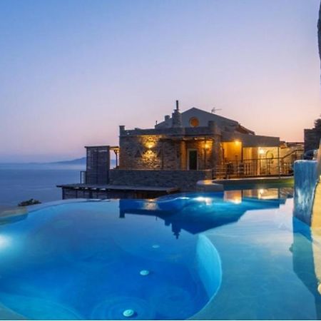 Aparthotel Aegean Castle Andros - Adults Only Agia Eleousa Esterno foto