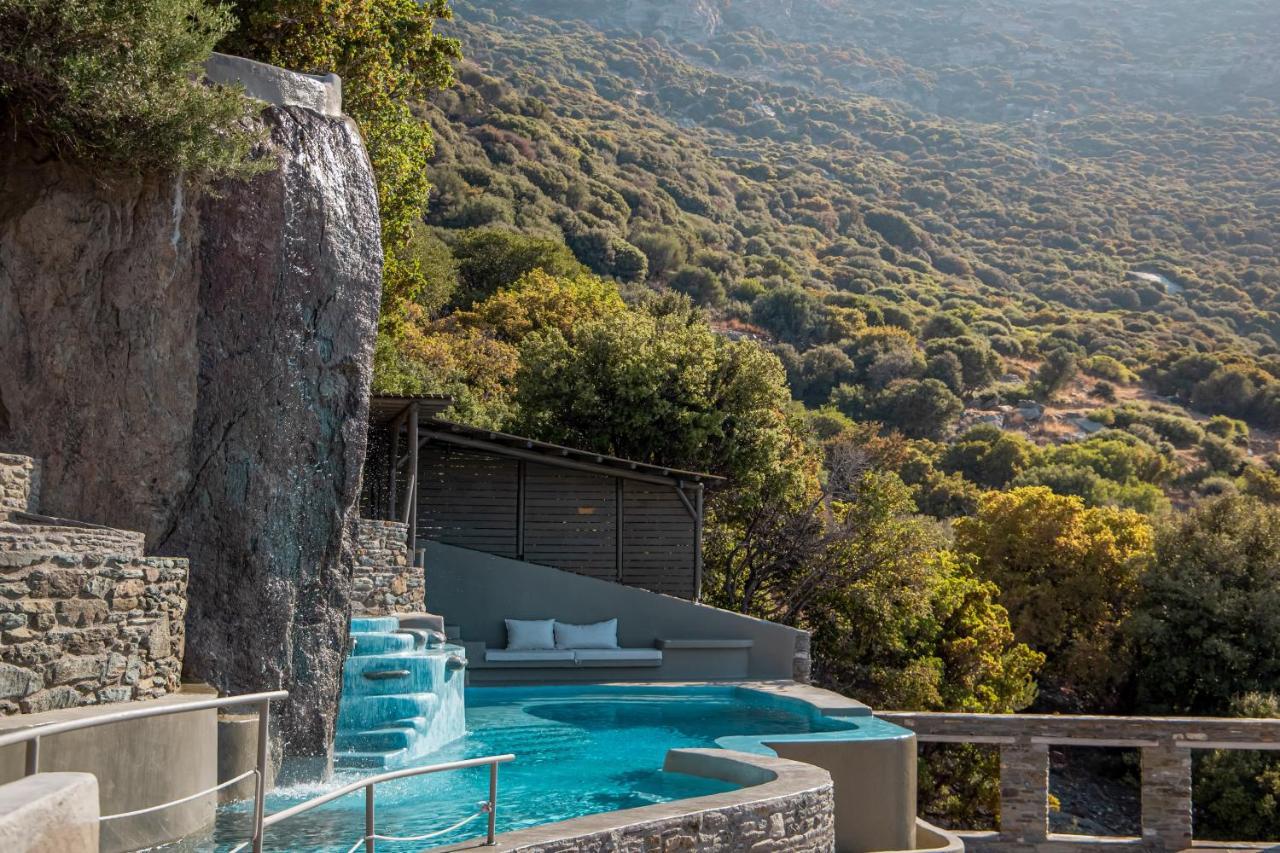 Aparthotel Aegean Castle Andros - Adults Only Agia Eleousa Esterno foto