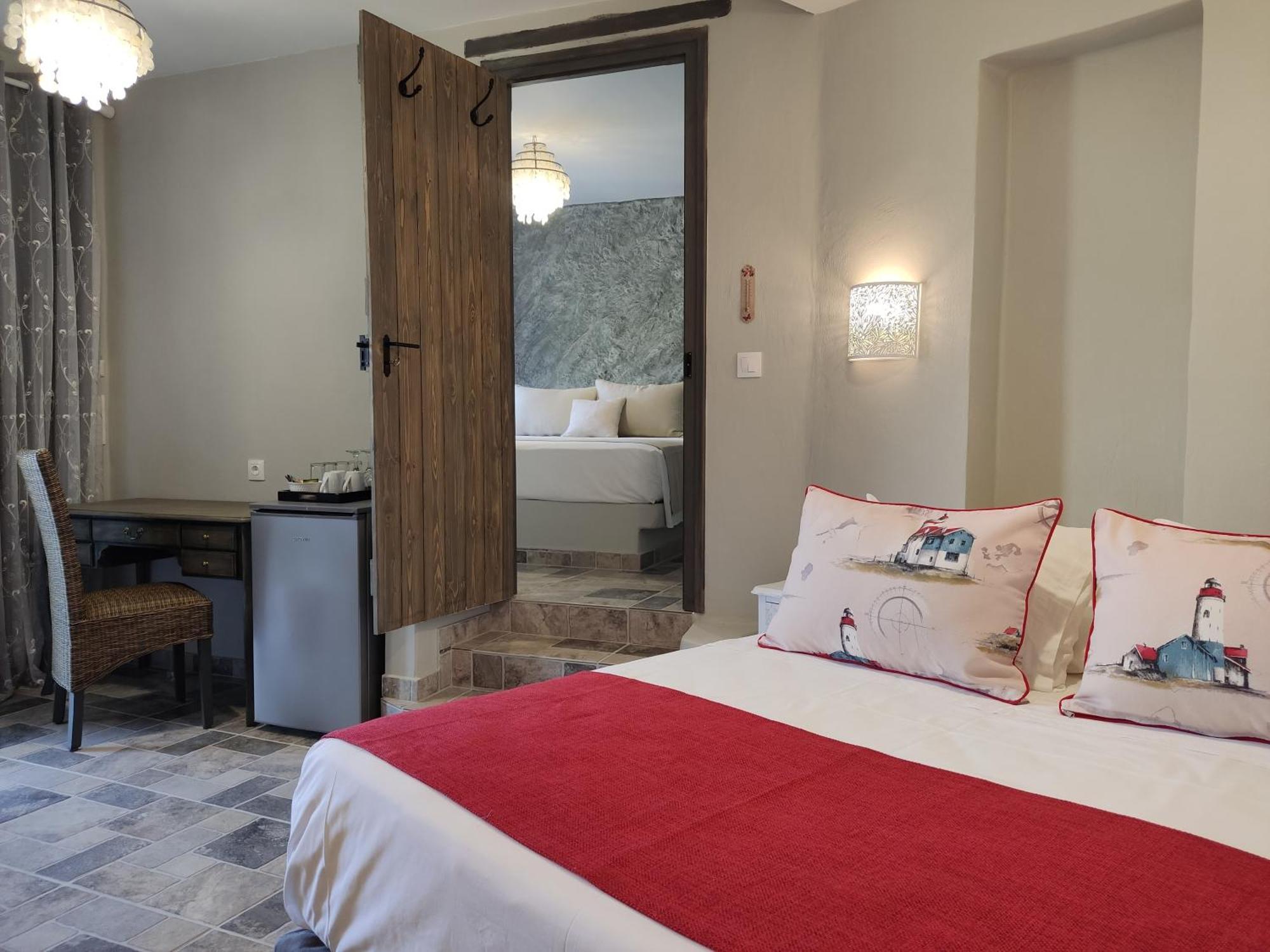 Aparthotel Aegean Castle Andros - Adults Only Agia Eleousa Esterno foto