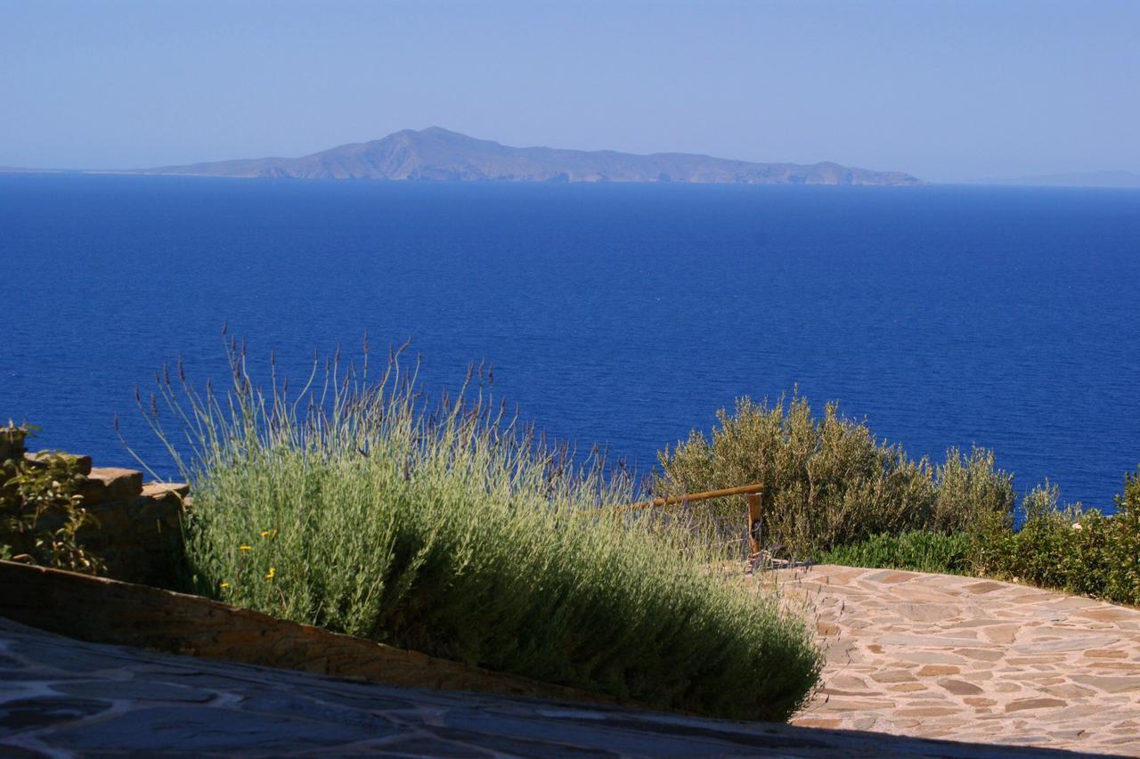 Aparthotel Aegean Castle Andros - Adults Only Agia Eleousa Esterno foto