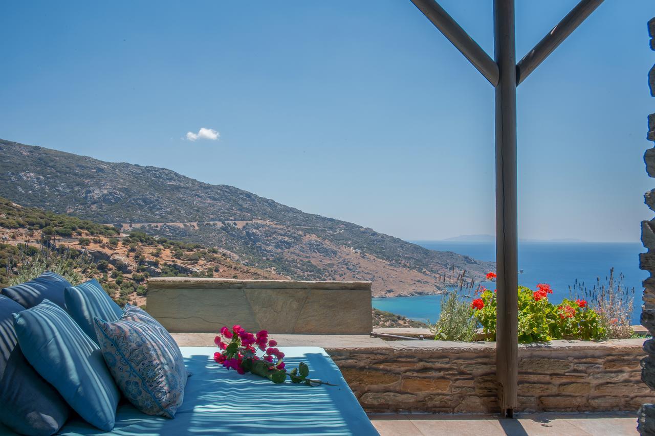 Aparthotel Aegean Castle Andros - Adults Only Agia Eleousa Esterno foto