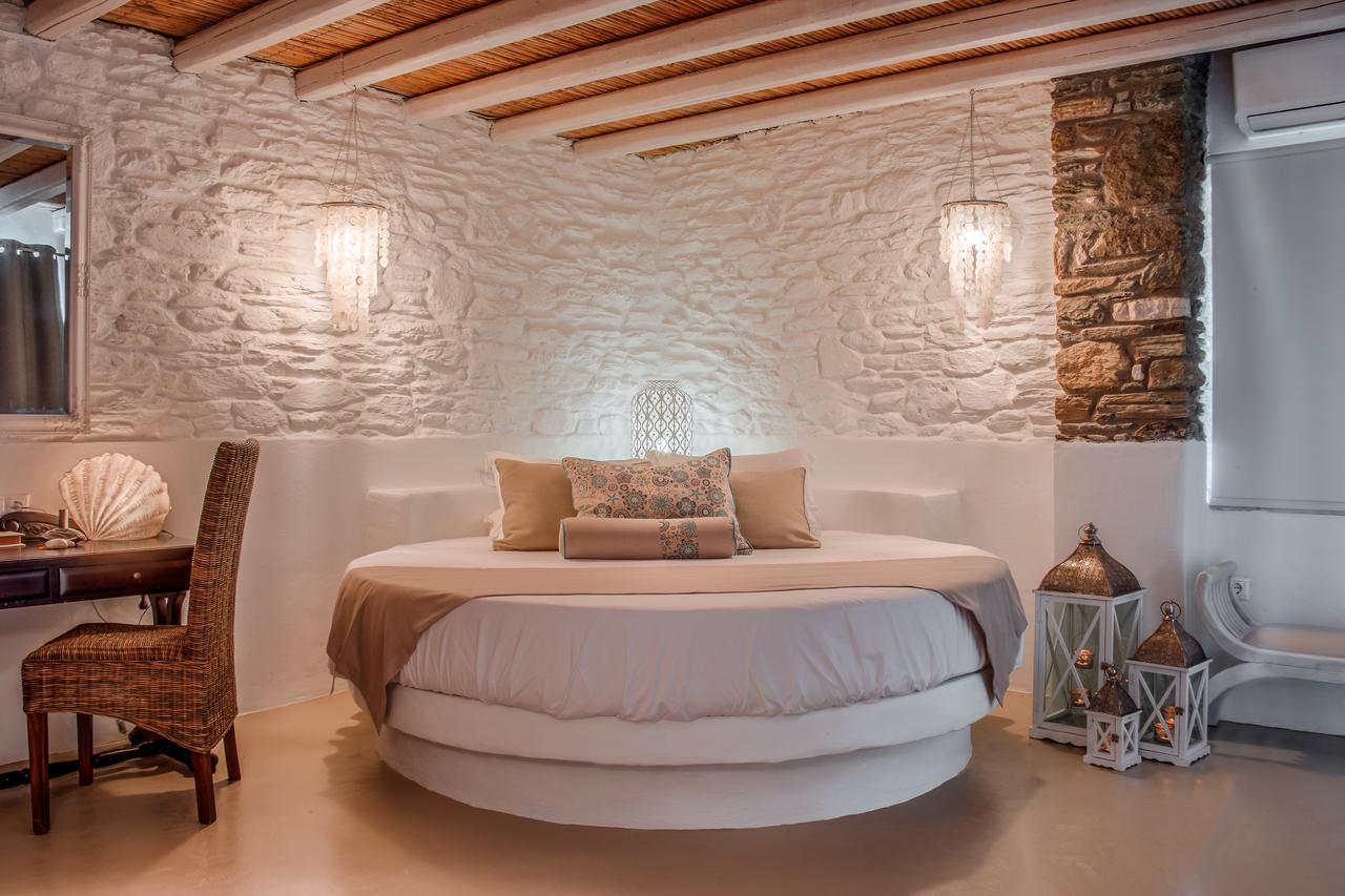 Aparthotel Aegean Castle Andros - Adults Only Agia Eleousa Esterno foto