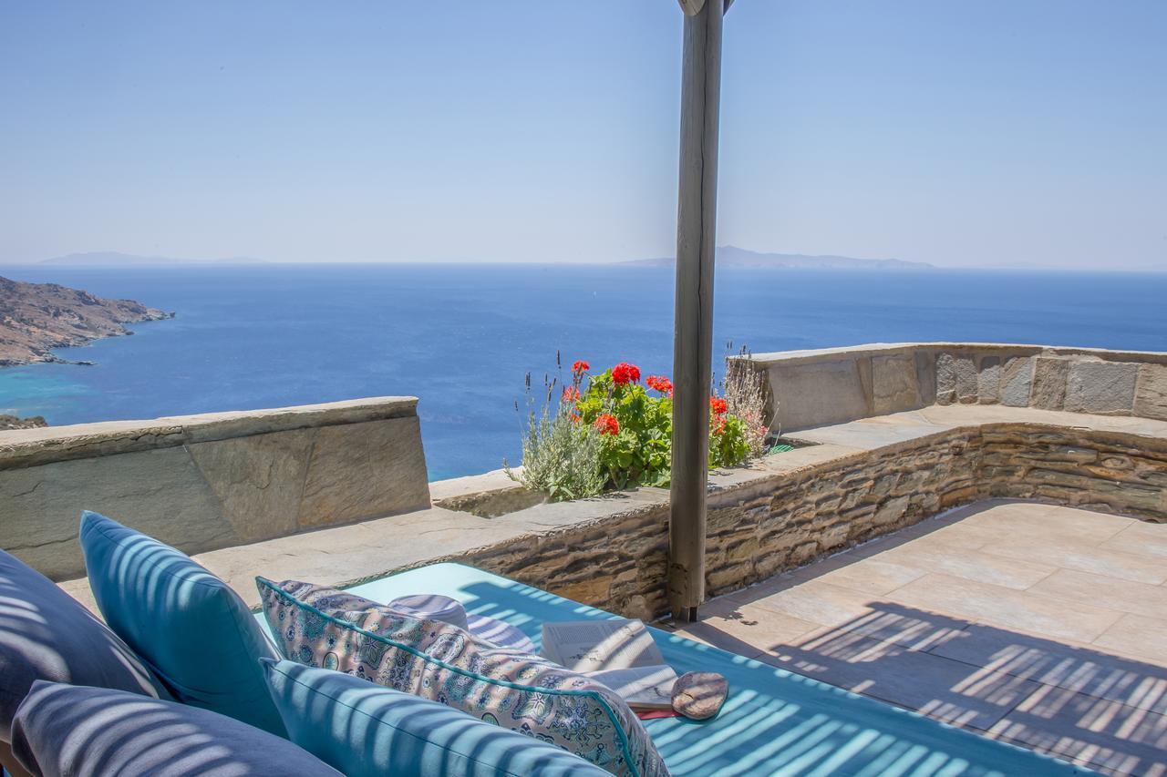 Aparthotel Aegean Castle Andros - Adults Only Agia Eleousa Esterno foto