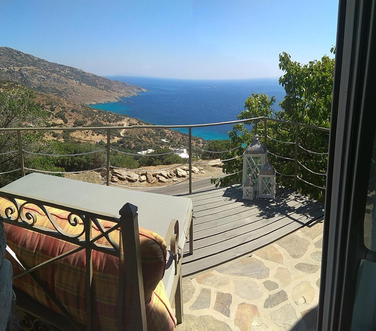 Aparthotel Aegean Castle Andros - Adults Only Agia Eleousa Esterno foto