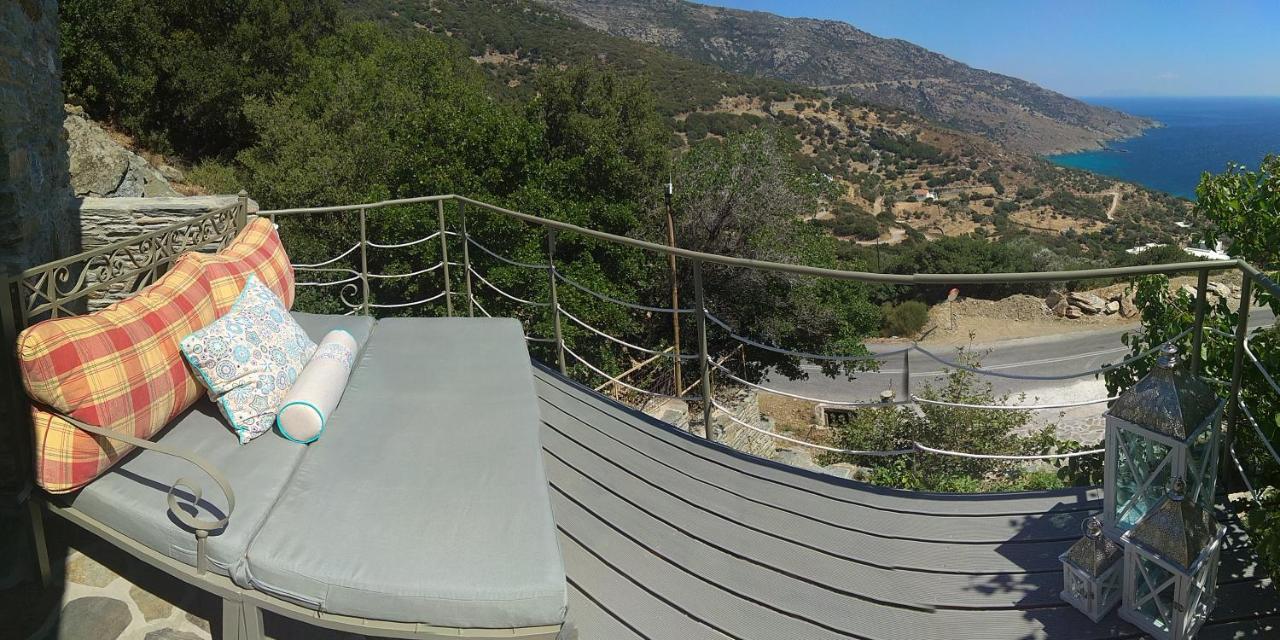 Aparthotel Aegean Castle Andros - Adults Only Agia Eleousa Esterno foto